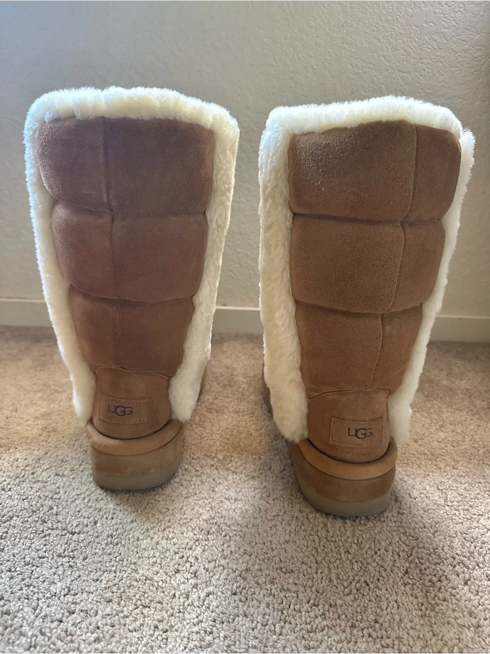 UGG Chillapeak Genuine Shearling Trim Tall Boot